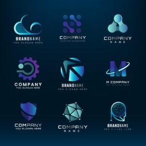 Tech Startup Logo Kit